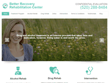 Tablet Screenshot of alcoholrecoveryrehab.com